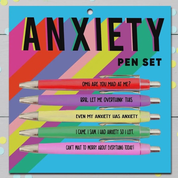 FUN CLUB Other - Brand New~ Anxiety Pen Set 😂